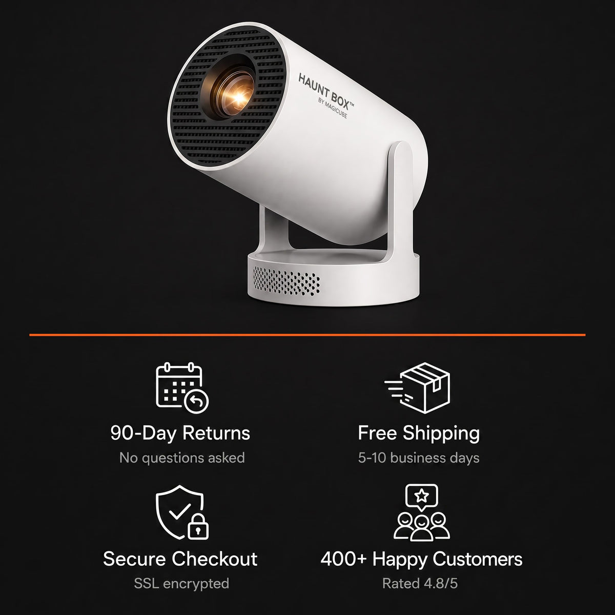 HauntBox™ - Halloween Window Projector